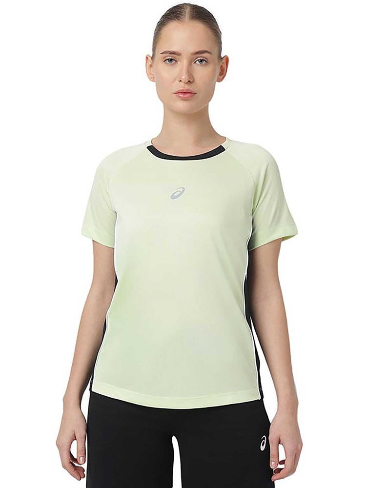 ASICS Yellow Colorblock Polyester Regular T-Shirt-picture-28