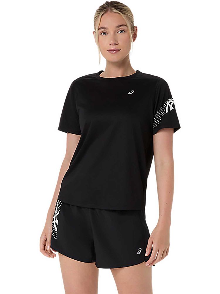 ASICS Black Solid Polyester Regular T-Shirt-picture-16