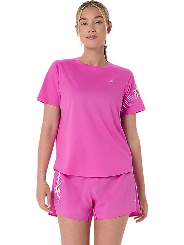 ASICS Pink Solid Polyester Regular T-Shirt-picture-18