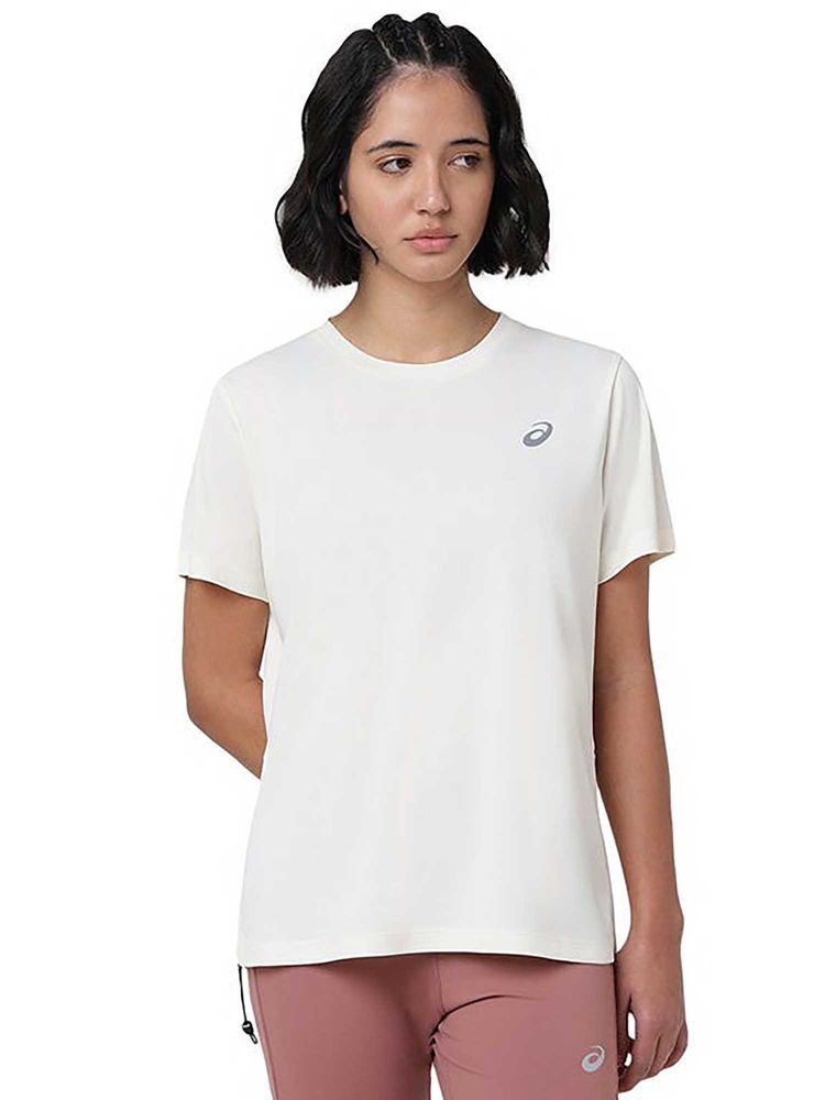 ASICS White Solid Polyester Regular T-Shirt-picture-21
