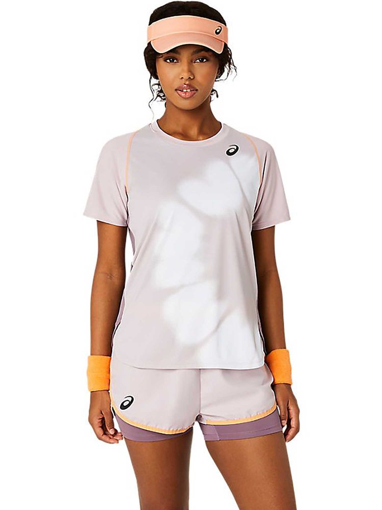 ASICS Beige Printed Polyester Slim T-Shirt-picture-11