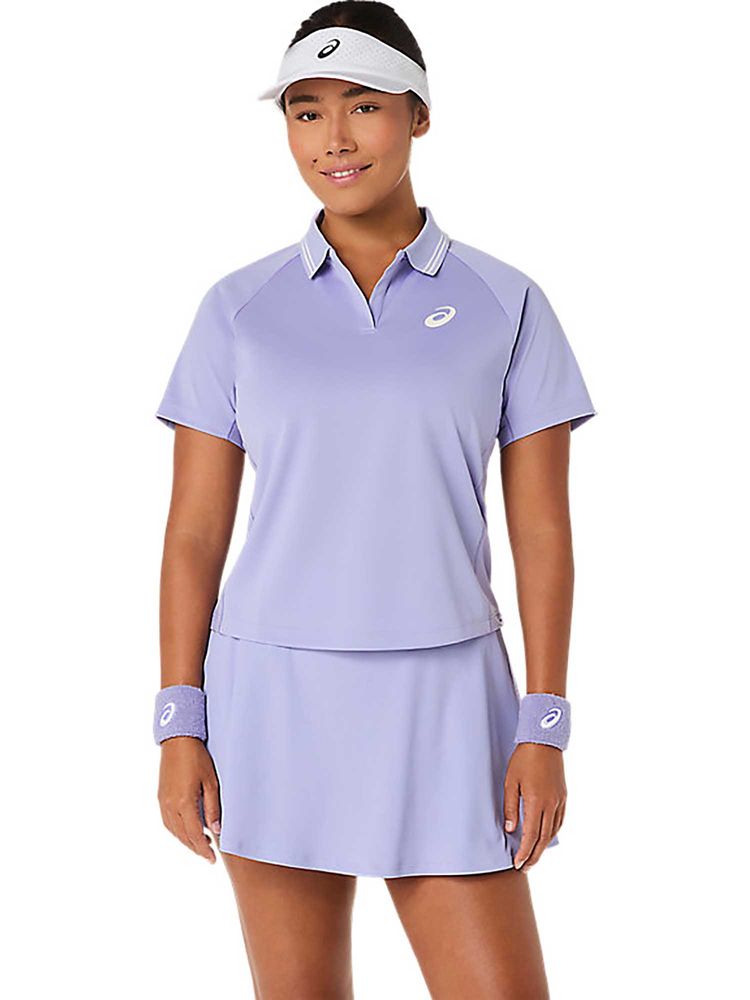 ASICS Blue Solid Polyester Regular Polo T-Shirt-picture-27