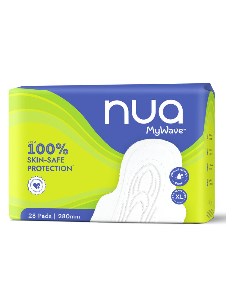Nua Mywave Long-Lasting Leak Protection Sanitary Pads