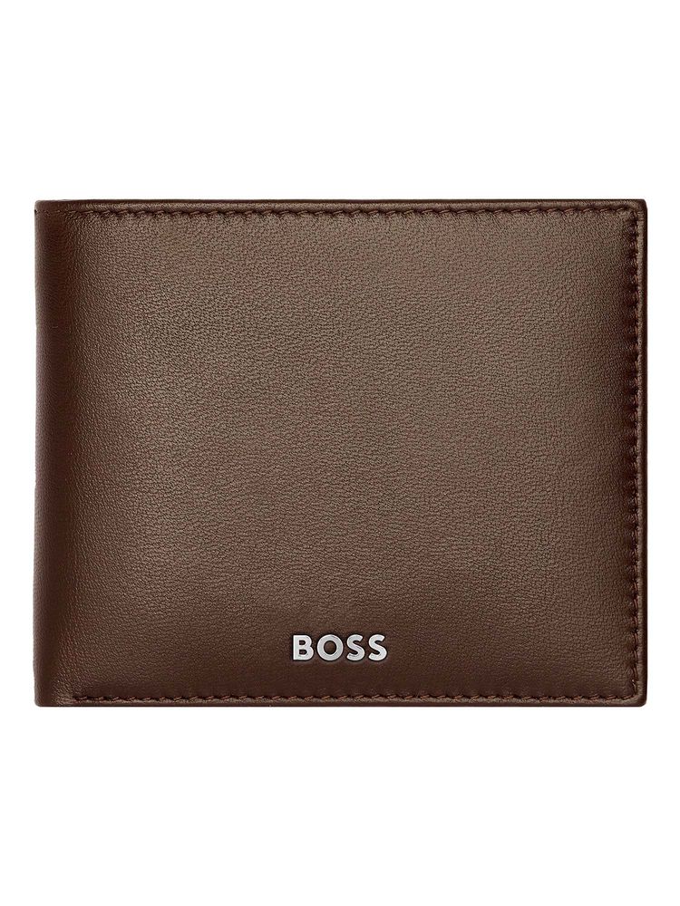 hugo boss accessories Hugo Boss Coins purse Classic Smooth Brown-picture-18