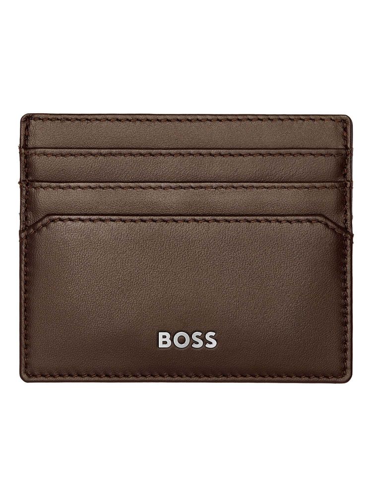 Hugo Boss Card holder Classic Smooth Brown-image-17