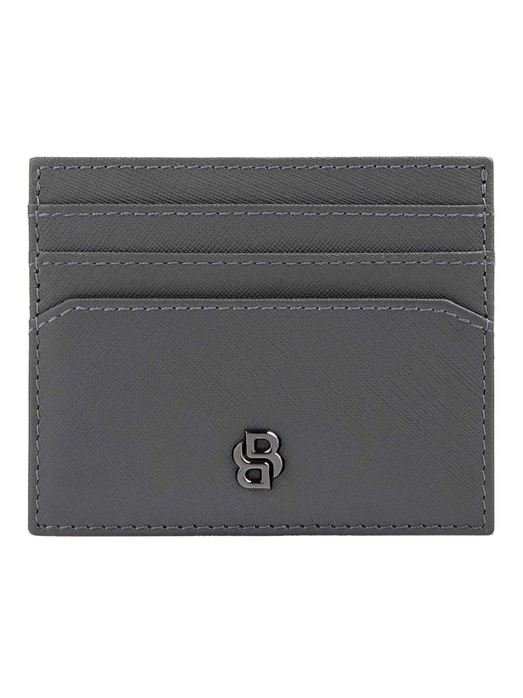 hugo boss accessories Hugo Boss Card holder Double B Saffiano Grey-picture-25