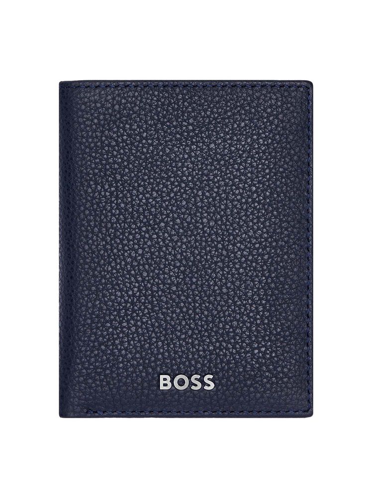 hugo boss accessories Hugo Boss Card holder Trifold Classic Grained Navy-picture-10