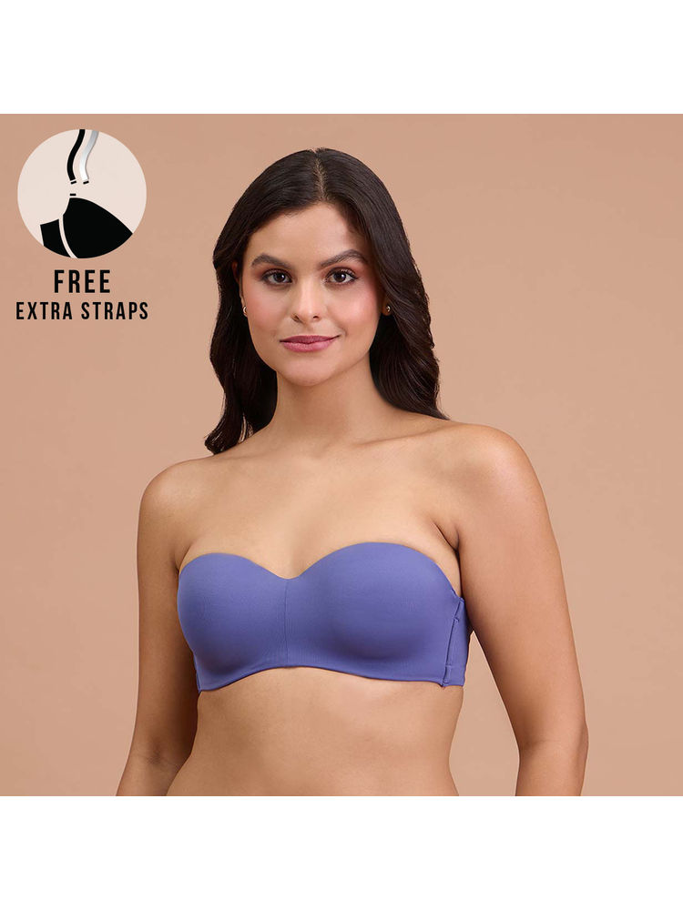 Nykd By Nykaa The Ultimate Multiway Strapless Padded Wired Bra NYB027 D.Purple-picture-11