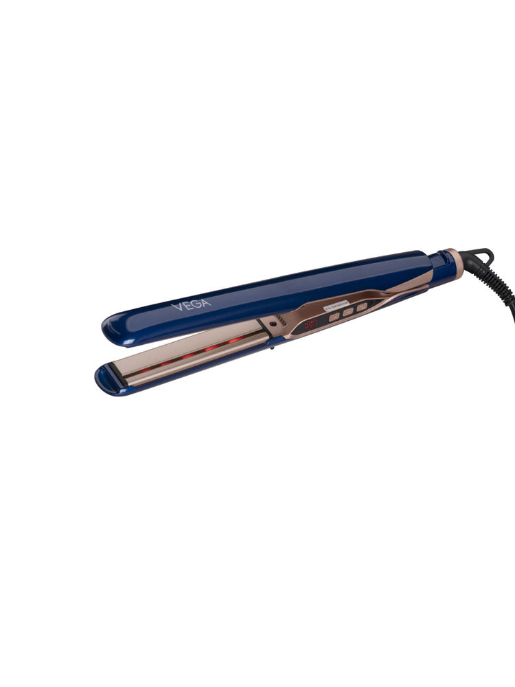 VEGA Infra-Style Hair Straightener for Women with 11 Adjustable Temperature Settings, (VHSH-35)