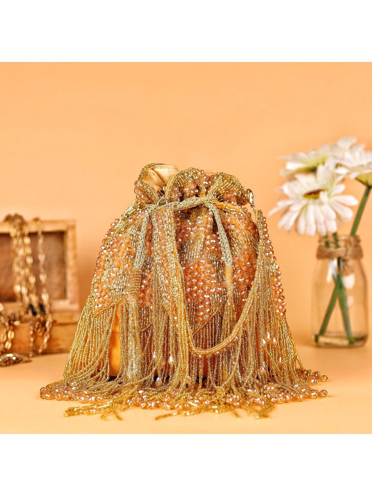 sugarcrush Antique Gold Potli Bag-picture-22