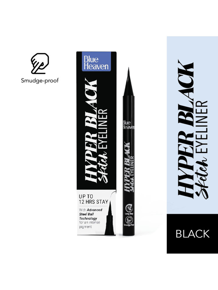 Blue Heaven Hyper Black Sketch Eyeliner Pen-image-46