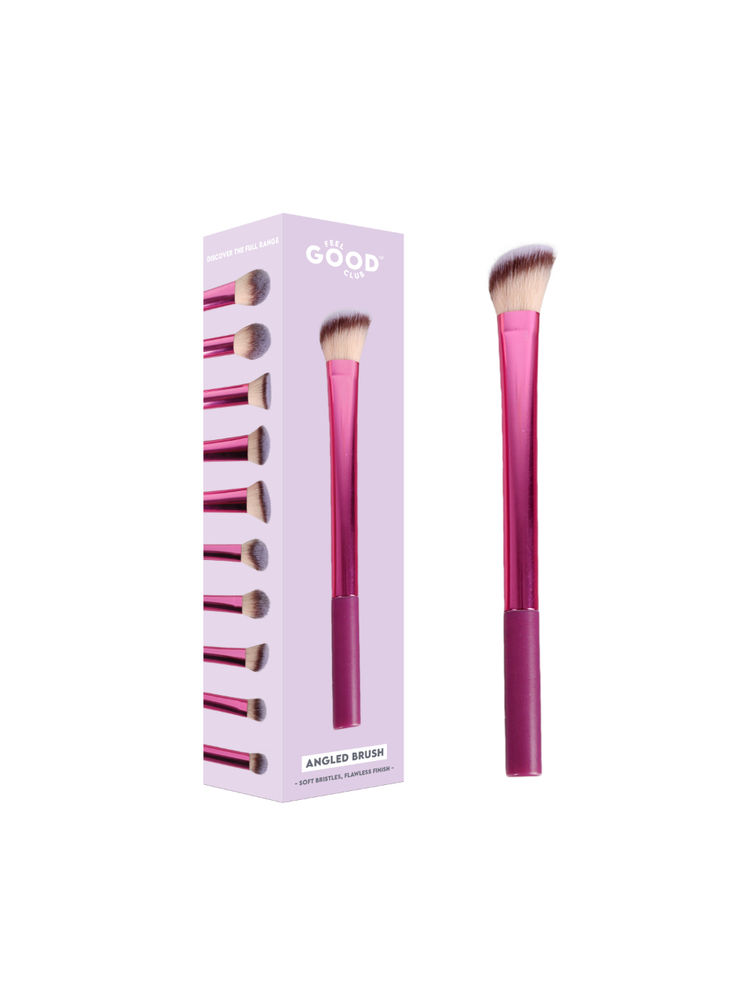 Feel Good Club Angled Makeup Brush With Slant Head For Face, Nose, Jawline & Cheek-picture-18