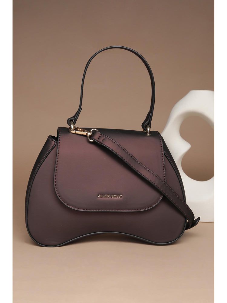 Allen Solly Women Maroon Casual Sling Bag-picture-23