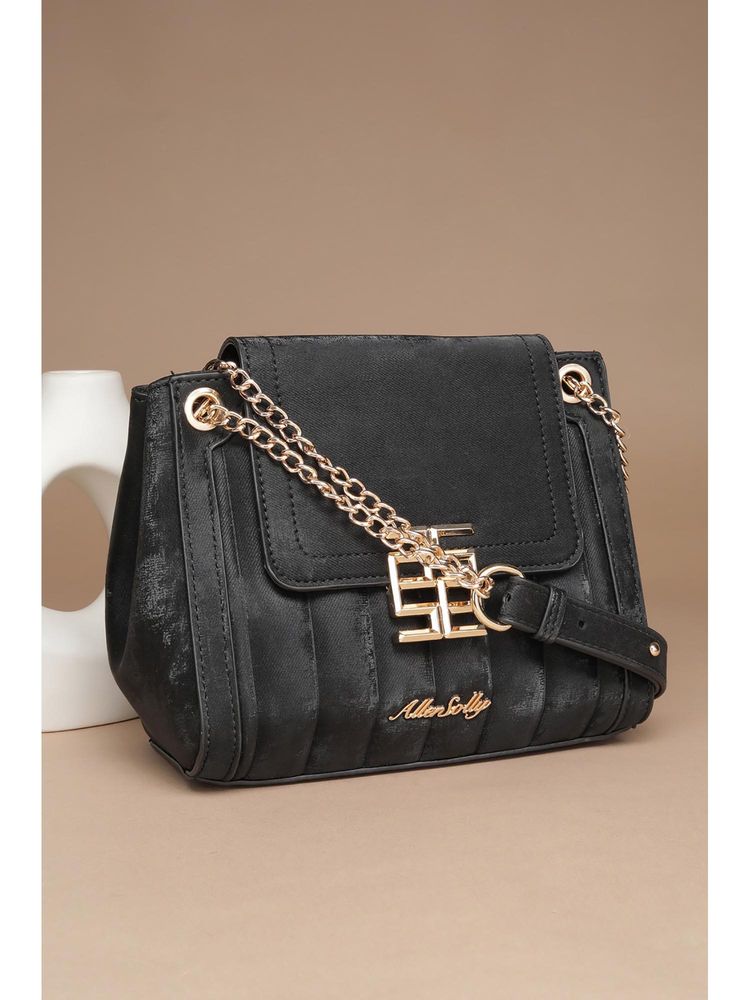 Allen Solly Women Black Casual Sling Bag-picture-16