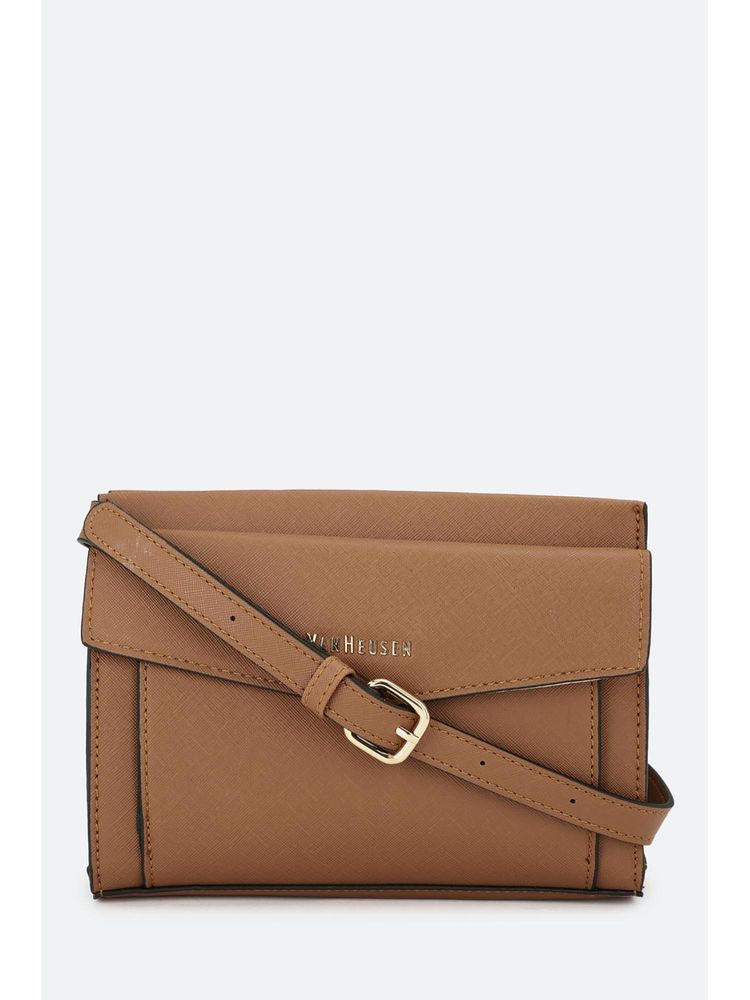 Van Heusen Women Brown Solid Casual Sling Bag-picture-28