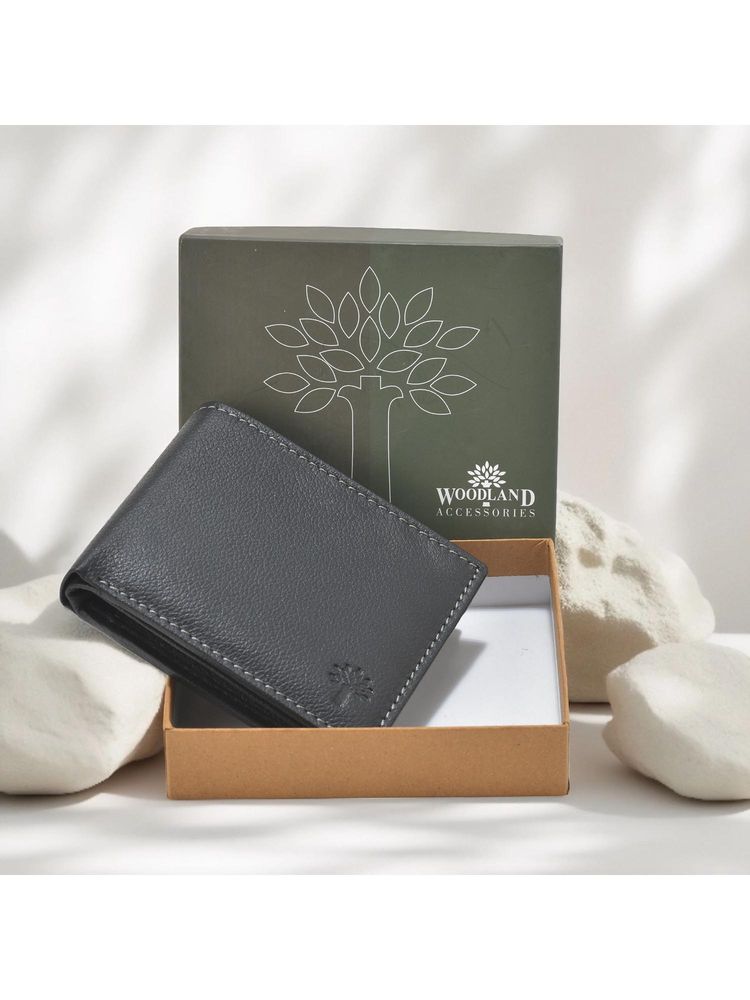 WOODLAND Casualwear Softy Black Wallet For Men-image-42