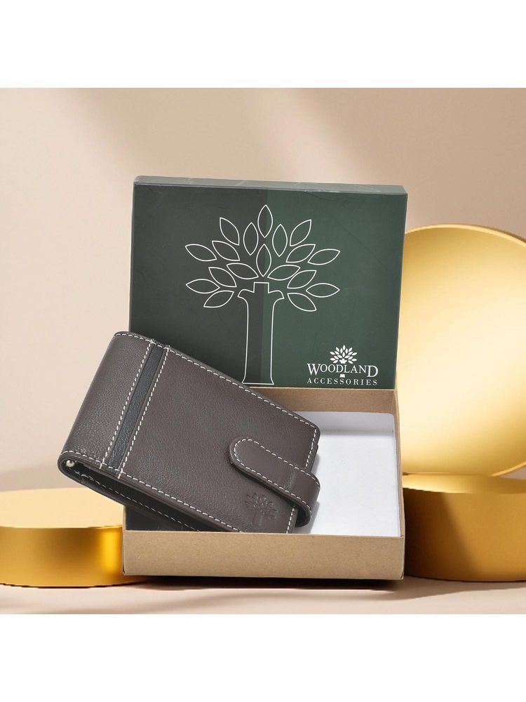 WOODLAND Casualwear Softy Brown Wallet-picture-18