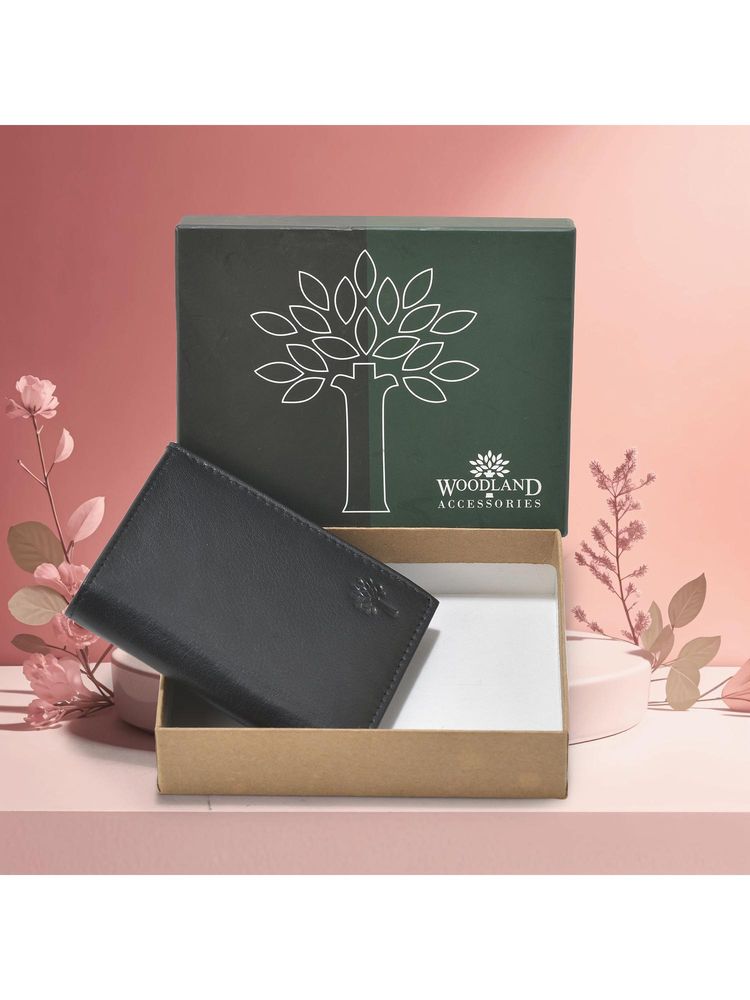 WOODLAND Casualwear Softy Black Wallet-image-47