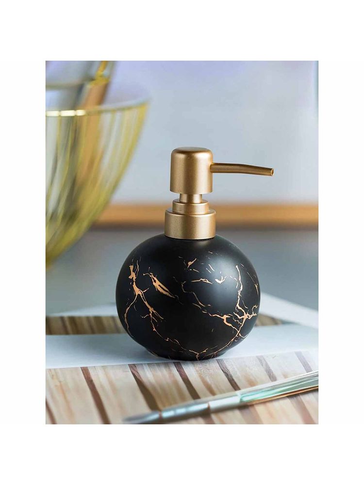 Ekhasa Ceramic Handwash Dispenser Bottle 300ml) (Black)-picture-14