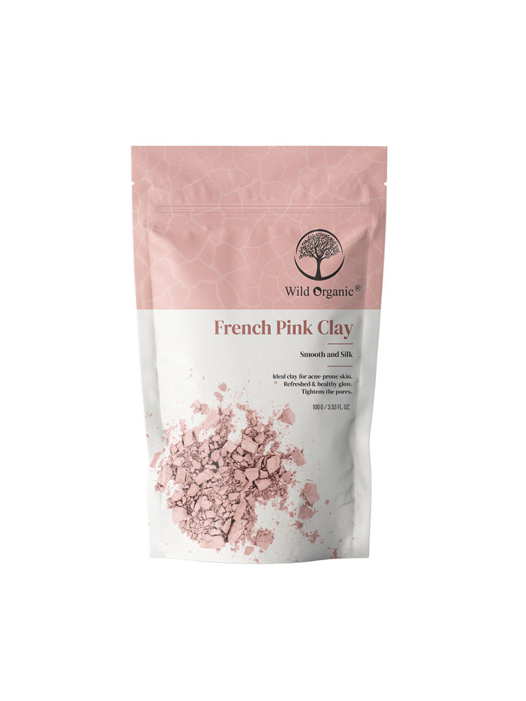 Wild Organic French Pink Smooth and Silk Clay Powder-picture-17
