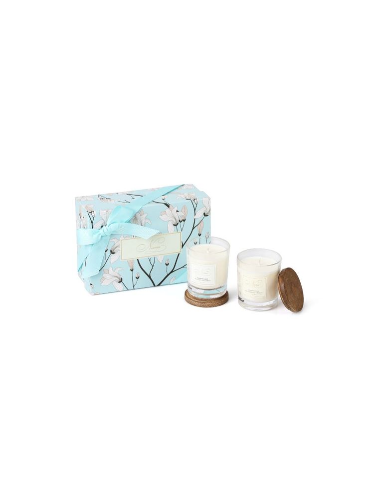Niana Signature Candle Duo - Honeysuckle Jasmine & Mediterranean Breeze-picture-46
