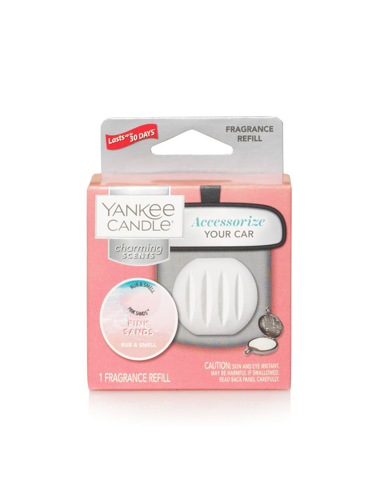 Yankee Candle Charming Scents Fragrance Pink Sands Car Air Freshener Refill-picture-16