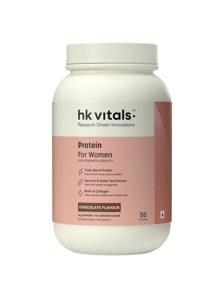 HealthKart HK Vitals ProteinUp Women Strength & Beauty - Chocolate