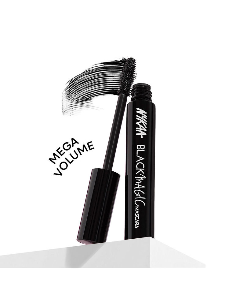 Nykaa Black Magic Waterproof & Smudgeproof Mascara - Extreme Black-image-4