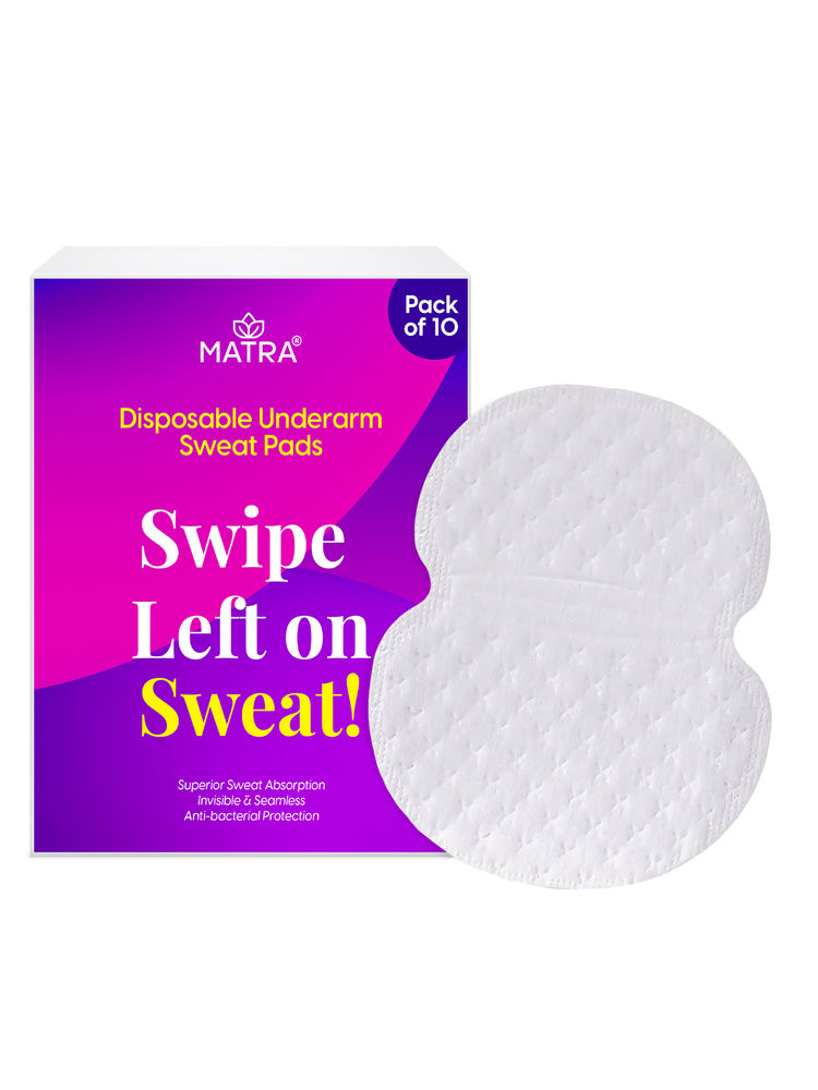 Matra Disposable Underarm Sweat Pads Anti Stain for Armpit Sweating Odour Control Extra Absorption-picture-11