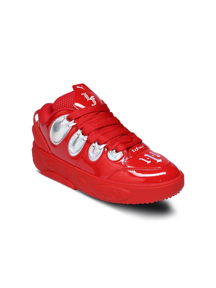Puma Unisex Red LaFrance Iridescent Basketball Shoes-picture-15