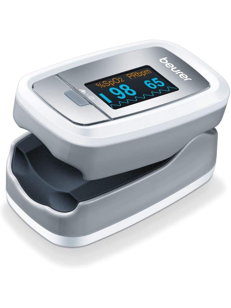Beurer PO 30 Pulse Oximeter, Blood Oxygen Saturation & Heart Rate Monitor, 5 Years Warranty - Grey-picture-17