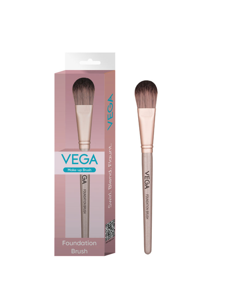 VEGA Foundation Brush For Smooth Blending Makeup (MBN-01)-picture-10