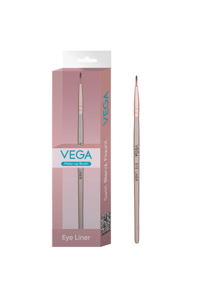 VEGA Eye Liner Brush For Cream, Gel & Powder Formulation (MBN-08)-picture-38