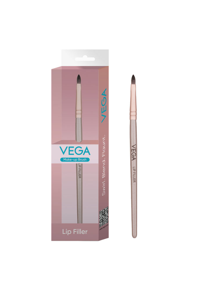 VEGA Lip Filler Makeup Brush With Wooden Handle (MBN-13)-image-31