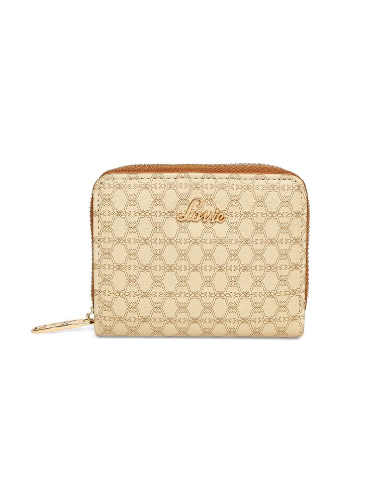 Lavie Mono flap women's small wallet(Beige) (S)-picture-18