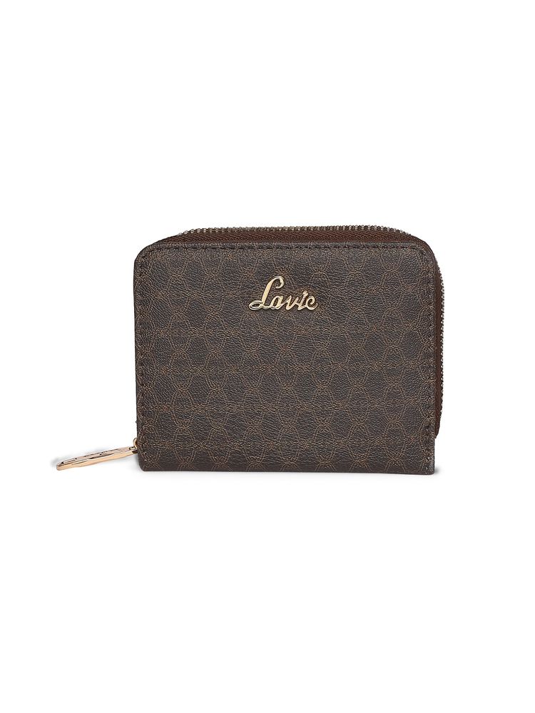 Lavie Mono flap women's small wallet(Choco) (S)-image-2