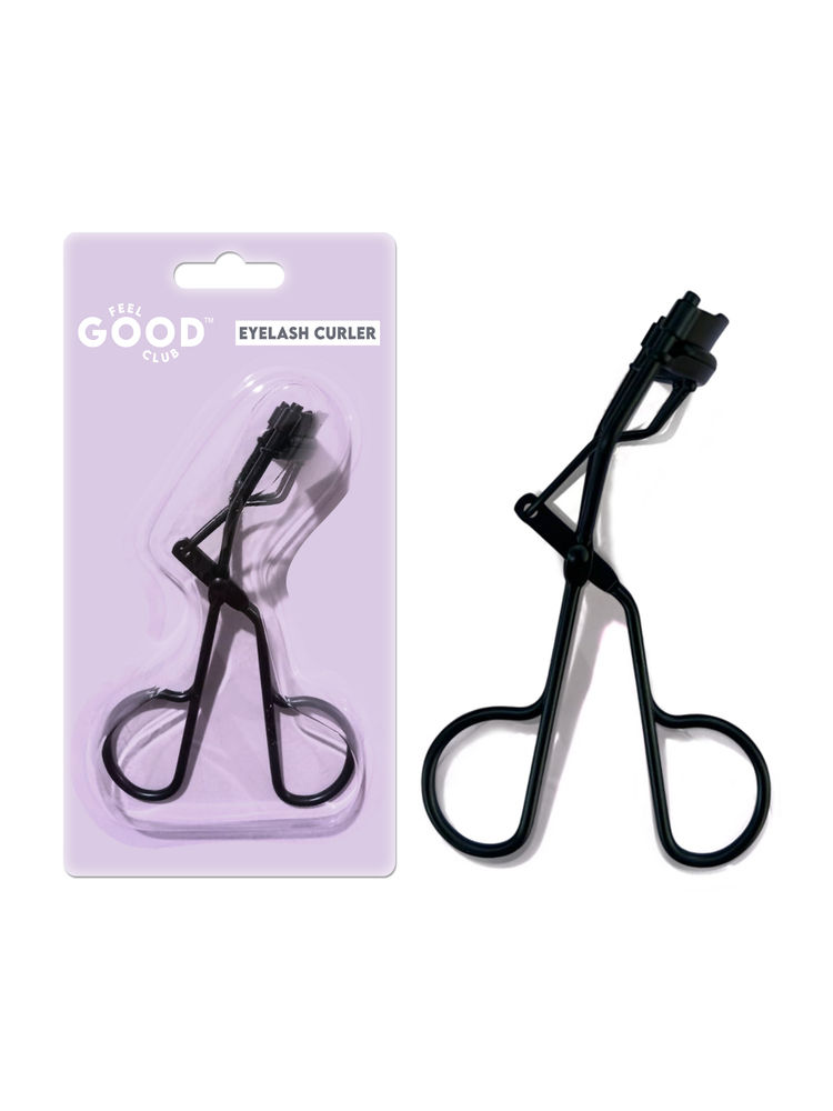 Feel Good Club Eyelash Curler Pre Mascara Eye Makeup Tool For Lifted Natural Lashes And Falsies