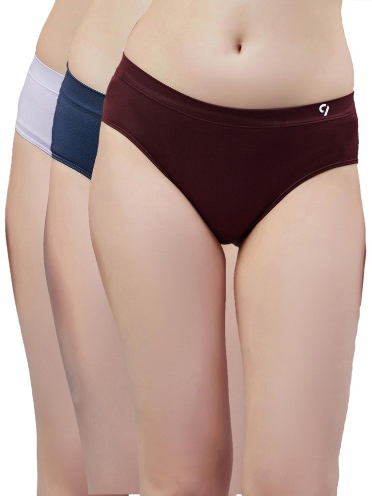 C9 Airwear Seamless Breathable Panty 4-Way Stretch & Quick-Dry Multi-Color (Pack of 3)-picture-41