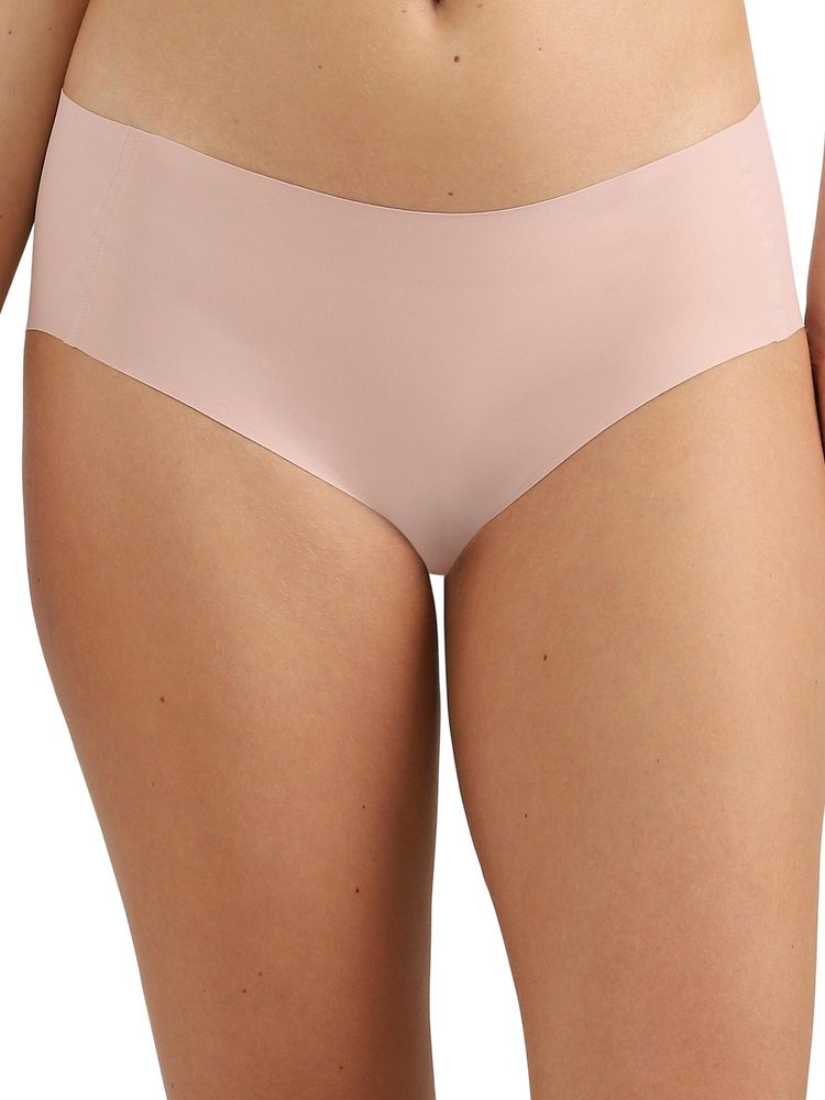 Wacoal Invisible Comfort Mid-Waist Full Coverage Seamless Everyday Wear Hipster Panty-Pink-picture-23