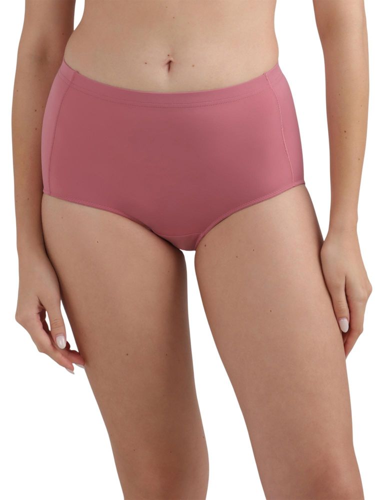 Wacoal Cool Comfort High-Waist Full Coverage Everyday Wear Midi Panty- Light Pink-picture-5