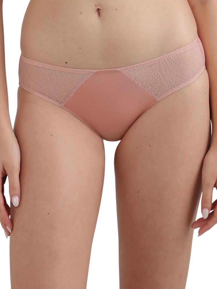 Wacoal Cool Comfort Low-Waist Medium Coverage Everyday Wear Bikini Panty-Light Pink-picture-29