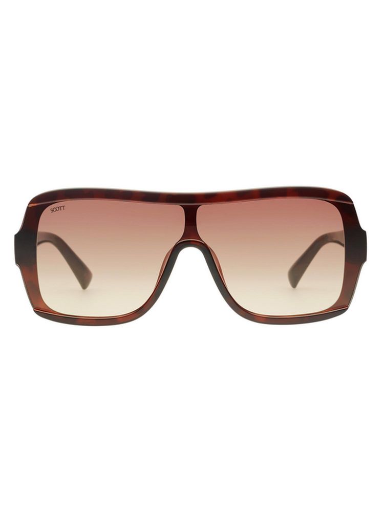 Scott Sunglasses Women Plastic Brown Shield Full Rim Sunglass (Scott 3178 Kylen C2 S )-143-image-36