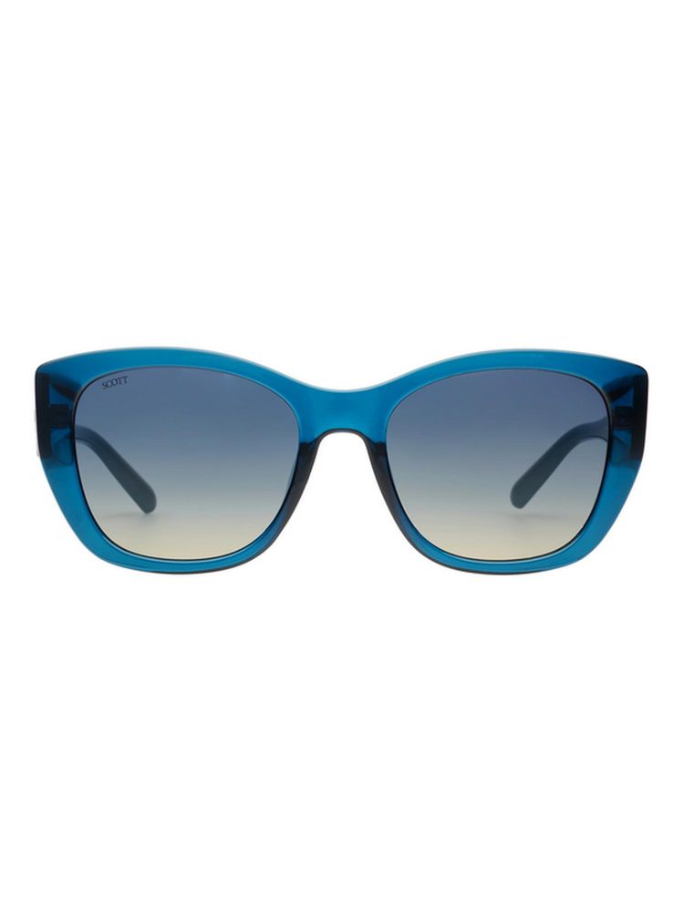 Scott Sunglasses Women Plastic Grey Square Full Rim Sunglass (Scott 3183 Griselda C3 S )-54-image-2