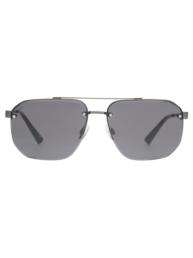 Scott Sunglasses Men Metal Grey Irregular Full Rim Sunglass (Scott 3185 Todrick C2 S )-60-image-36