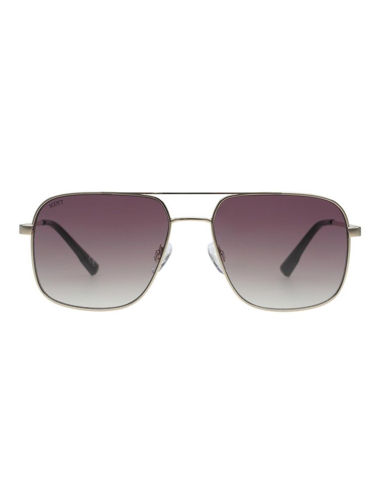 Scott Sunglasses Men Metal Purple Square Full Rim Sunglass (Scott 3186 Christian C1 S )-57-image-2