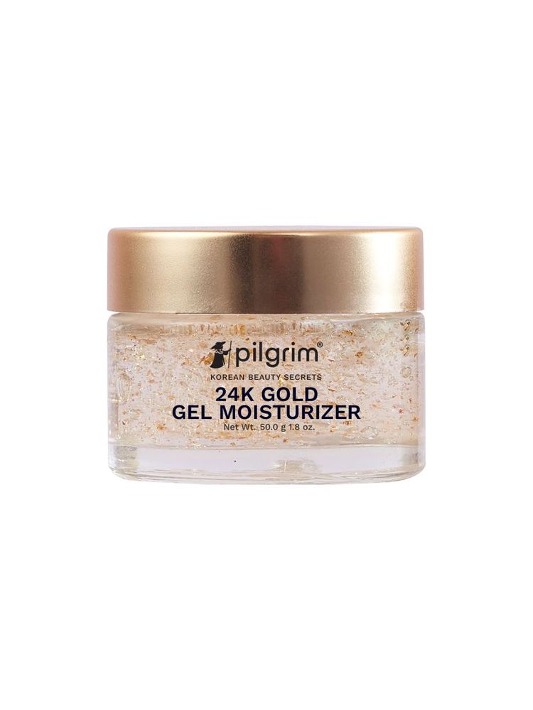 Pilgrim 24k Gold Gel Moisturizer With Hyaluronic Acid & Alpha Arbutin-picture-5