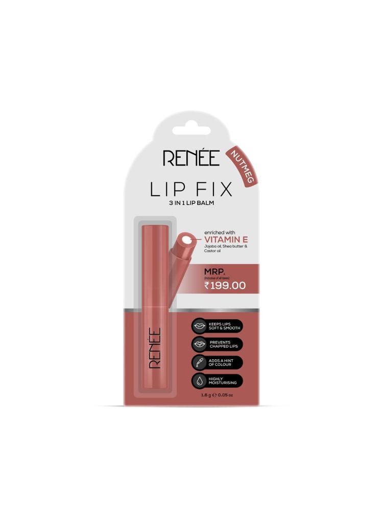 Renee Cosmetics Lip Fix Lip Balm, Heals, Lightens & Moisturizes, Dry & Chapped Lips-image-9