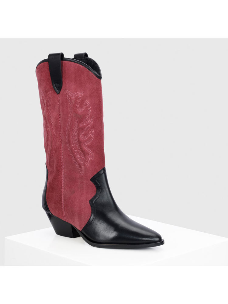 Oroh Aurelia Maroon Casual Boots-picture-10