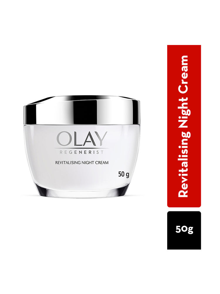 Olay Regenerist Revitalising Night Cream For Plump & Bouncy Skin With Hyaluronic Acid & Peptides-image-46
