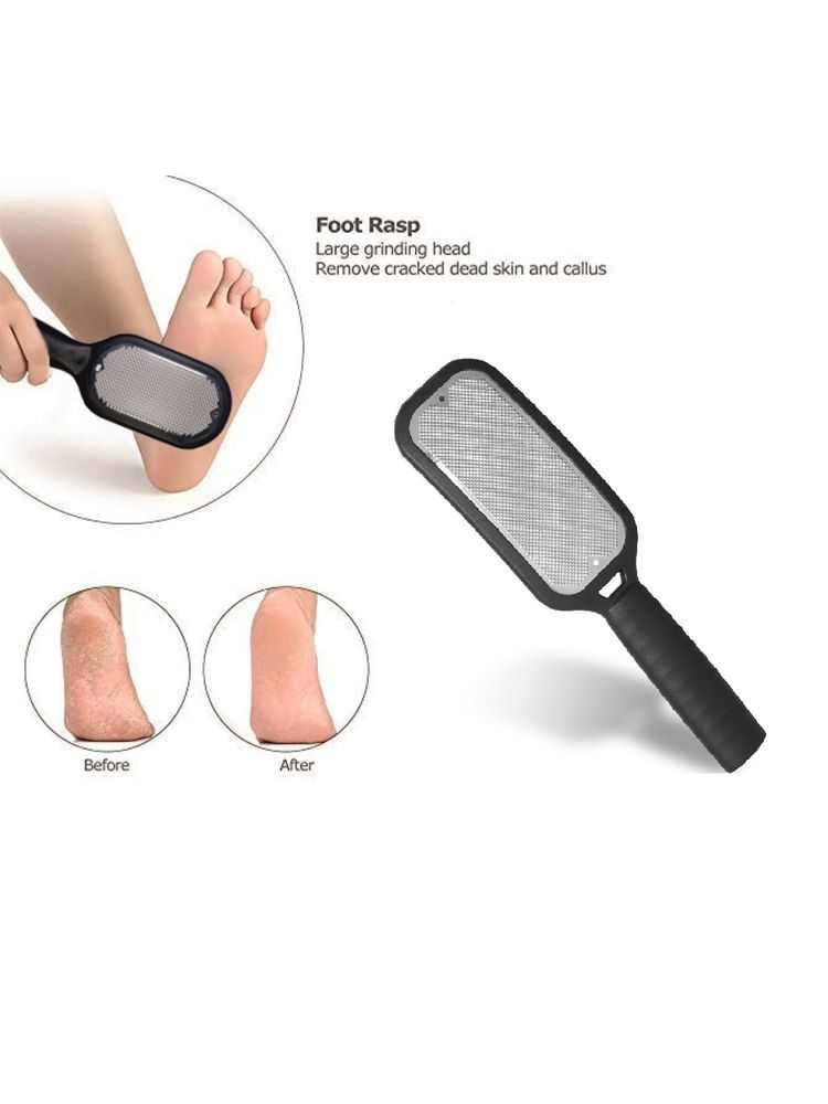 Beautiliss Metal Foot Filer Scrubber For Dead Skin Callus Remover Pedicure Tool-image-35
